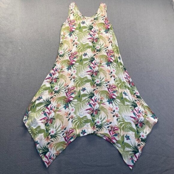 Krazy Kay Women's Dress,Size‎ Small Floral,sleeveless,Preppy,Casual,Lightweight - Picture 12 of 12
